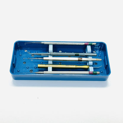 Alcon 170.01 Grieshaber Irrigation HandPiece W/ Surgical Instruments As Is