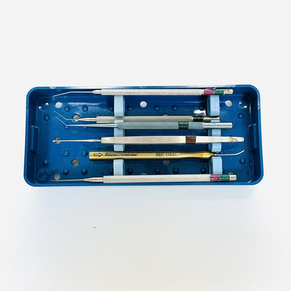 Alcon 170.01 Grieshaber Irrigation HandPiece W/ Surgical Instruments As Is