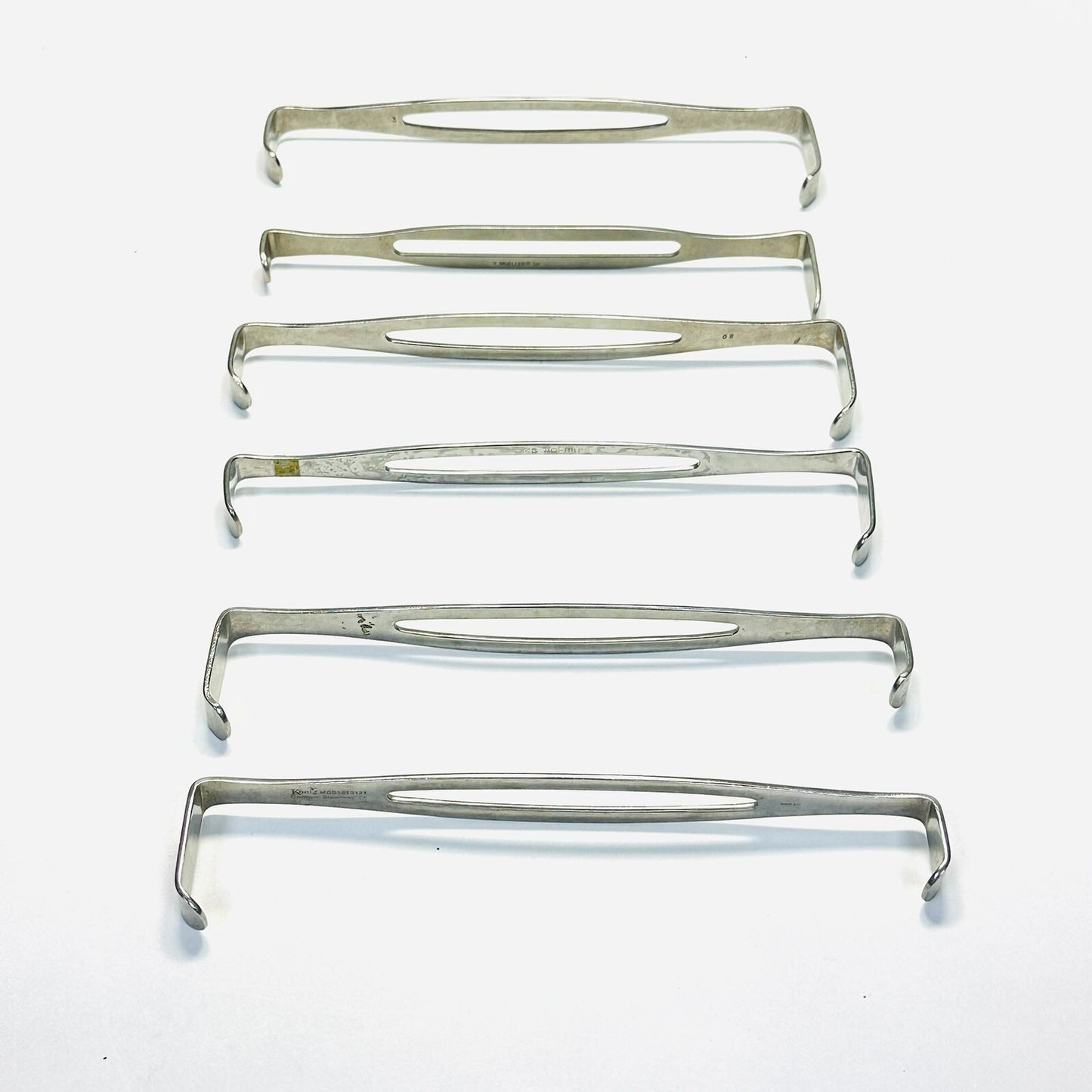 AESCULAP / Konig & others Parker-Langenbeck Retractor Double Ended ( Lot Of 11)
