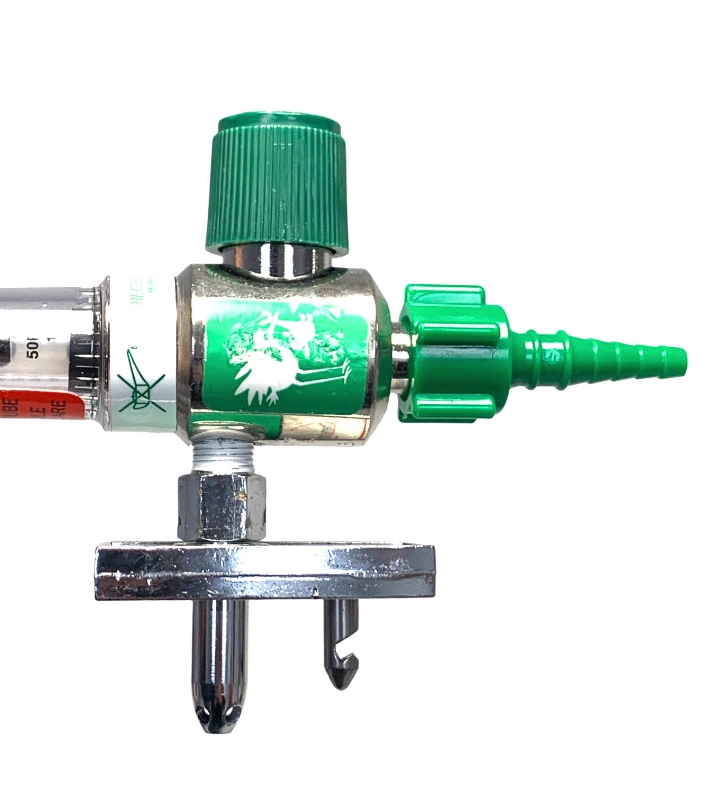 Precision Medical , Model 1MFA Oxygen Flowmeter w/ Male Fitting Attachment