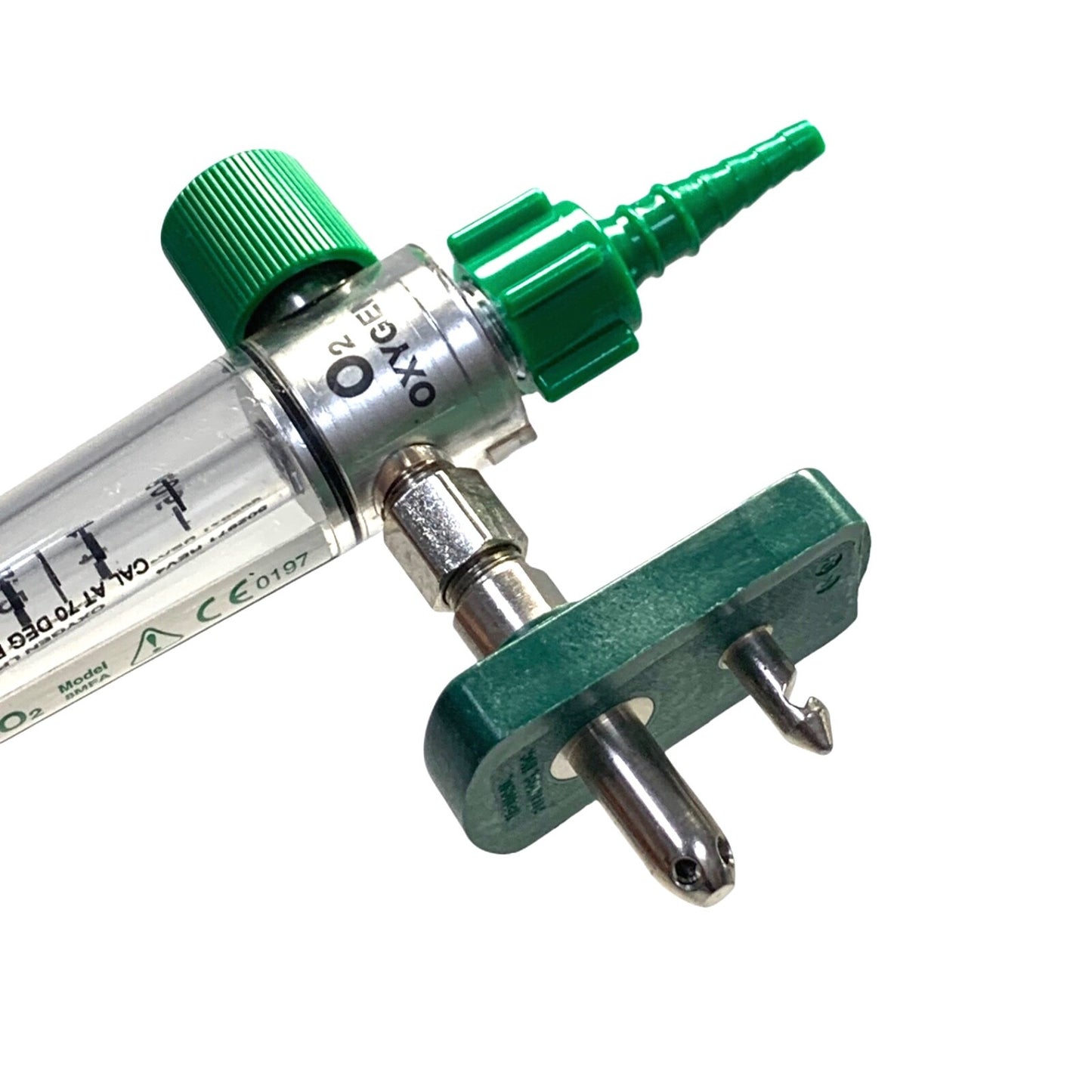 Precision Medical, Model 8MFA, Oxygen Flowmeter w/ Male Attachment