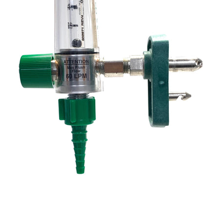 Precision Medical, Model 8MFA, Oxygen Flowmeter w/ Male Attachment