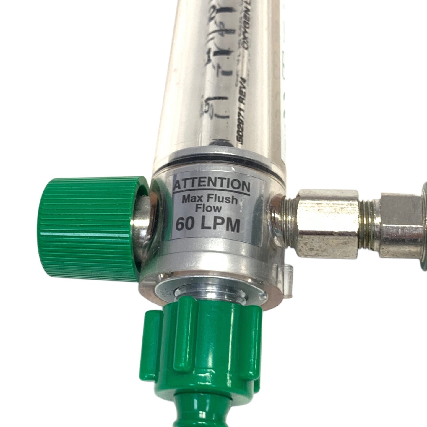 Precision Medical, Model 8MFA, Oxygen Flowmeter w/ Male Attachment