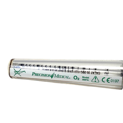 Precision Medical, Model 8MFA, Oxygen Flowmeter w/ Male Attachment