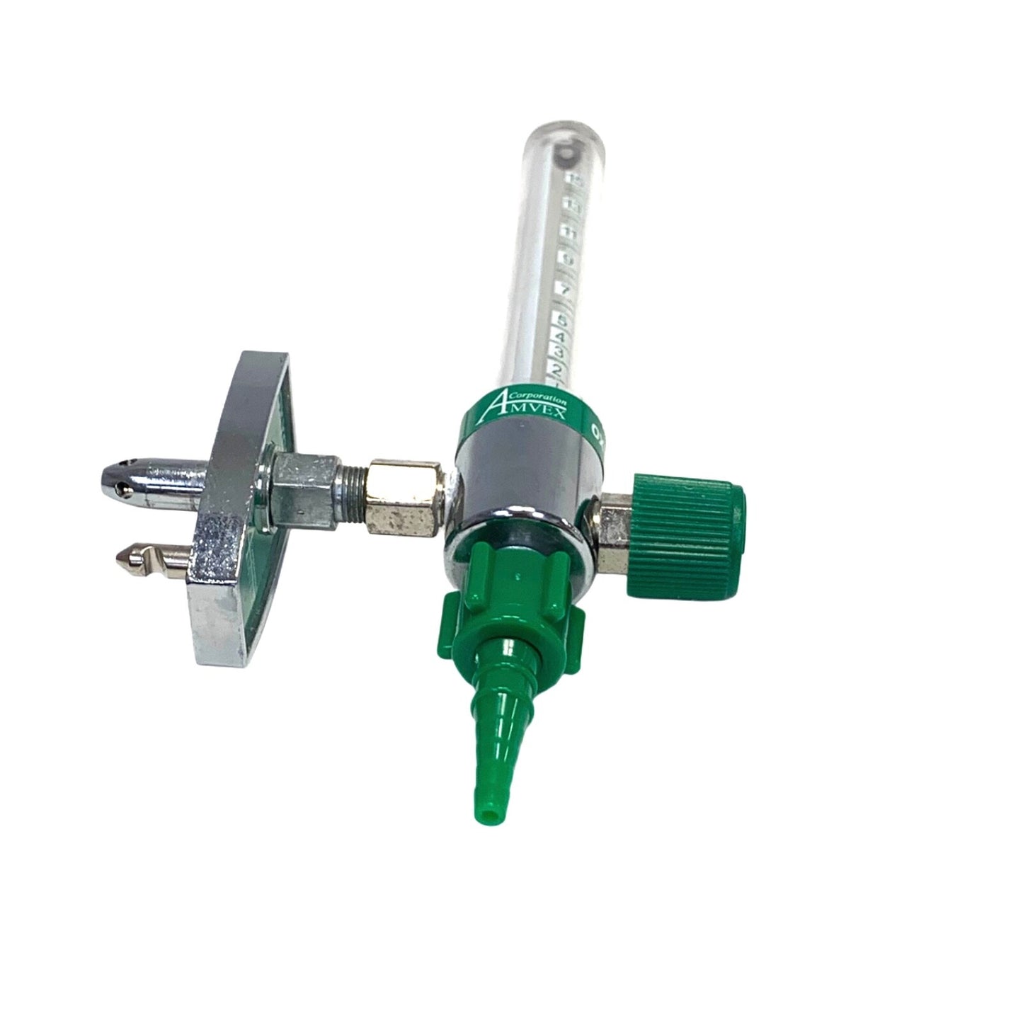 Amvex Corporation Oxygen Flowmeter w/ Male Attachment