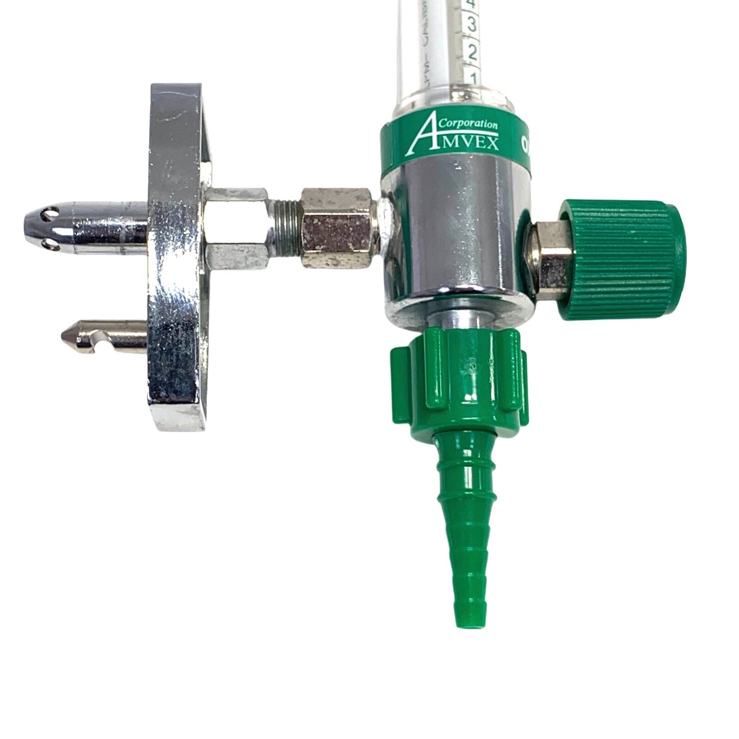 Amvex Corporation Oxygen Flowmeter w/ Male Attachment