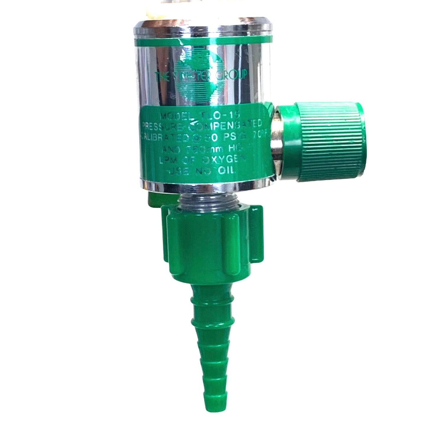 Allied Healthcare Timeter, Model TLO-15, Oxygen Flowmeter w/ Male Attachment