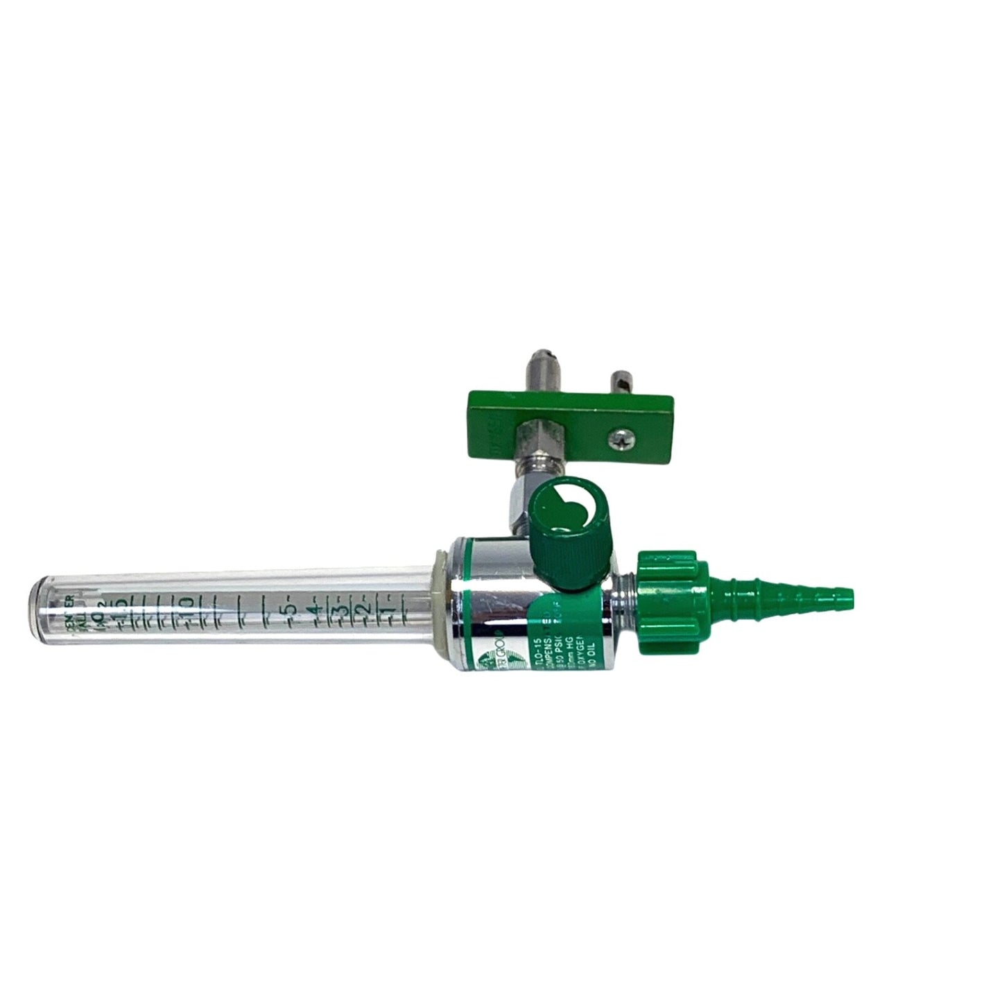 Allied Healthcare Timeter, Model TLO-15, Oxygen Flowmeter w/ Male Attachment