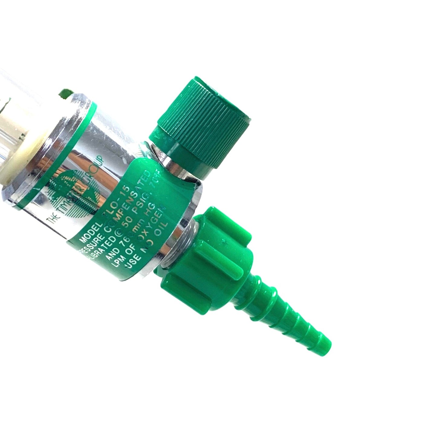 Allied Healthcare Timeter, Model TLO-15, Oxygen Flowmeter w/ Male Attachment