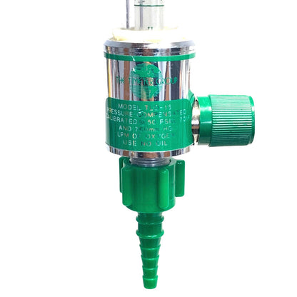 Allied Healthcare Timeter, Model TLO-15, Oxygen Flowmeter w/ Male Attachment