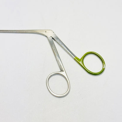 K. STORZ 634825B STRUMPEL Forceps with Oval, Fenestrated, Cupped J Instrument