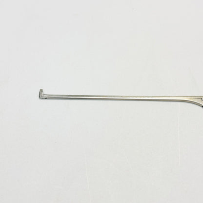 K. STORZ 634825B STRUMPEL Forceps with Oval, Fenestrated, Cupped J Instrument