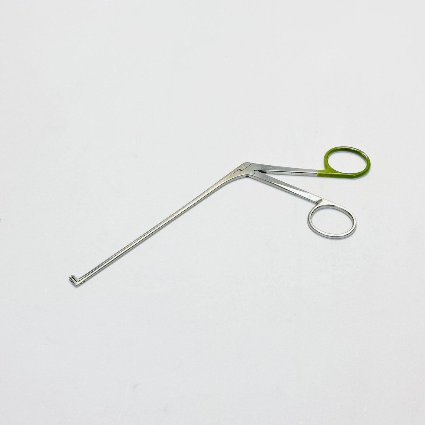 K. STORZ 634825B STRUMPEL Forceps with Oval, Fenestrated, Cupped J Instrument