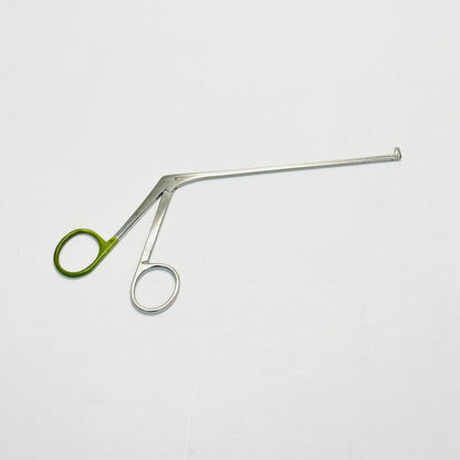 K. STORZ 634825B STRUMPEL Forceps with Oval, Fenestrated, Cupped J Instrument