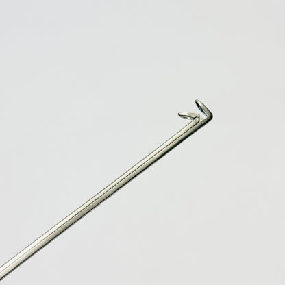 K. STORZ 634825B STRUMPEL Forceps with Oval, Fenestrated, Cupped J Instrument