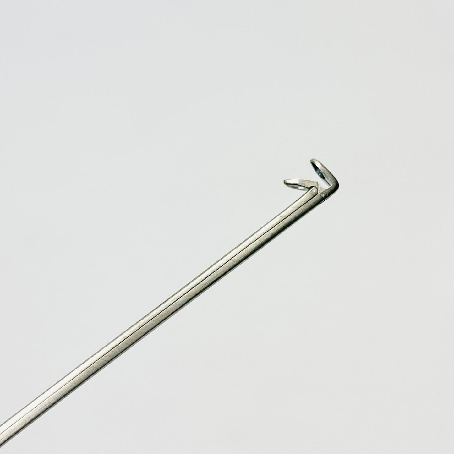 K. STORZ 634825B STRUMPEL Forceps with Oval, Fenestrated, Cupped J Instrument