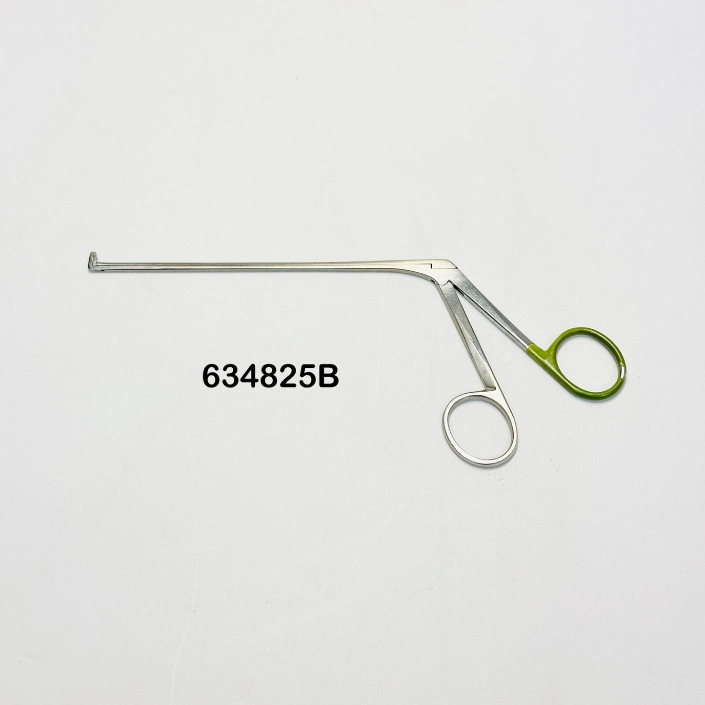 K. STORZ 634825B STRUMPEL Forceps with Oval, Fenestrated, Cupped J Instrument