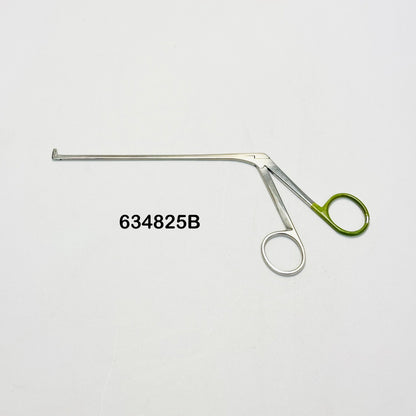 K. STORZ 634825B STRUMPEL Forceps with Oval, Fenestrated, Cupped J Instrument
