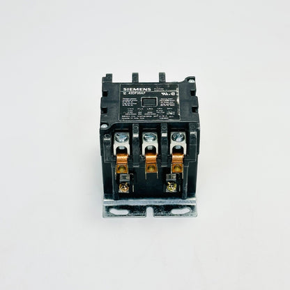 Siemens 42DF35AF Definite Purpose Contactor, 3-Pole, 50A, 110-120VAC Coil