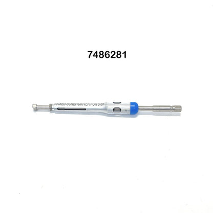 Medtronic 7486281 Fixed SCREWDRIVER, 6.35mm INSTRUMENT