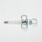 Bd Multifit 3cc Glass Syringe With 3 Finger Ring And Luer Lock Tip Reusable