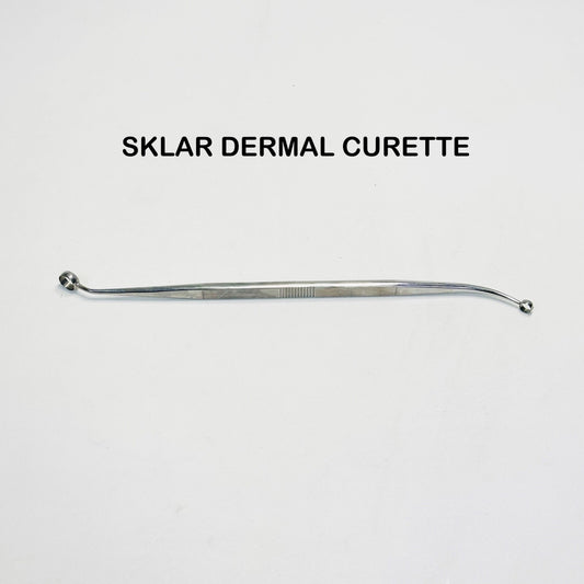 Sklar Dermal Curette Double Ended 8 Inch Instrument