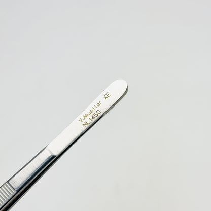 v. mueller NL1450 Dressing Forceps Gerald Serrated 7 Inch Length