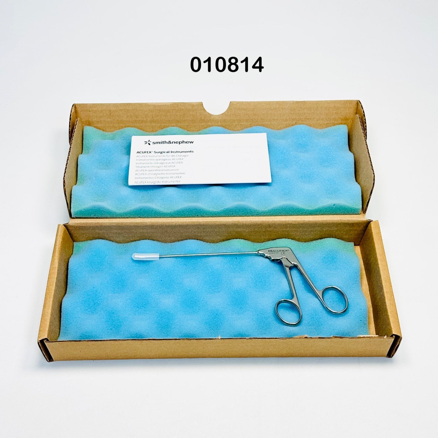 Smith & Nephew / Acufex 010814 Scissors, Rotary 20° Hooked Left, Instrument