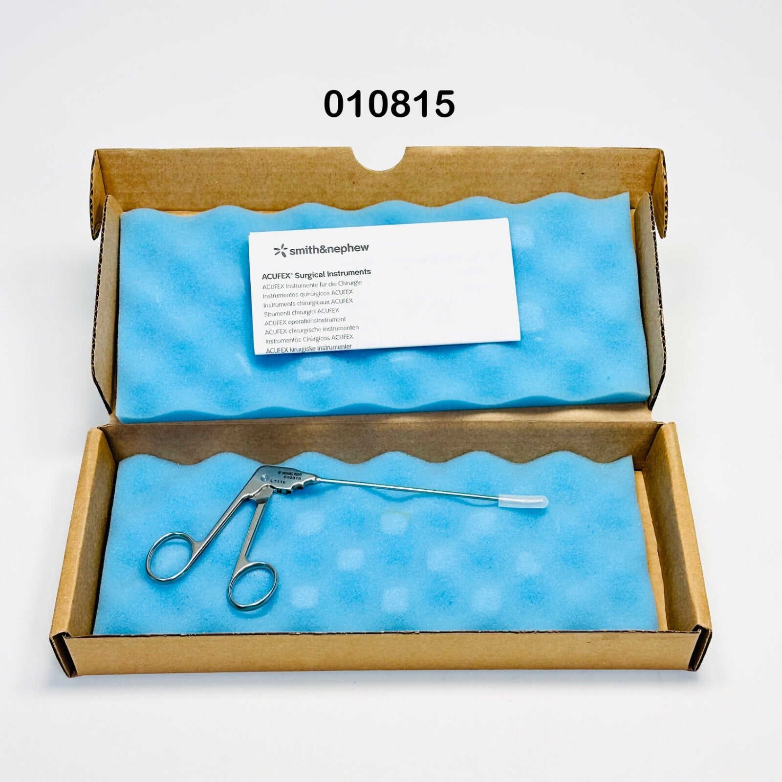 Smith & Nephew / Acufex 010815 Scissors, Rotary 20° Hooked Left, Instr ...