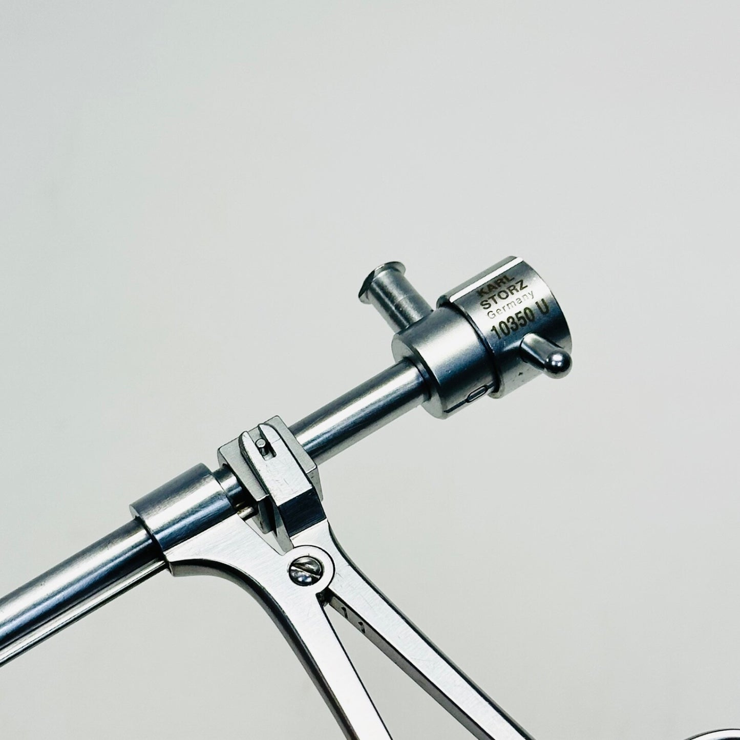 K STORZ 10350U Optical Forceps UNIVERSAL, SERRATED, DA JAWS 46cm, Instrument