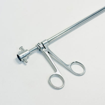 K STORZ 10350U Optical Forceps UNIVERSAL, SERRATED, DA JAWS 46cm, Instrument