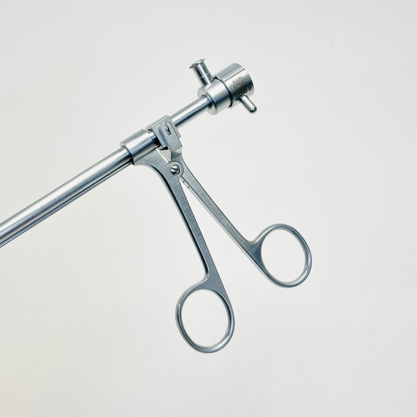 K STORZ 10350U Optical Forceps UNIVERSAL, SERRATED, DA JAWS 46cm, Instrument