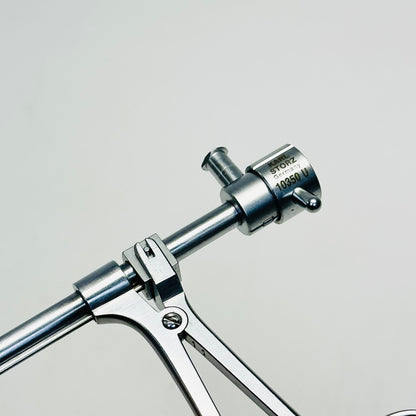 K STORZ 10350U Optical Forceps UNIVERSAL, SERRATED, DA JAWS 46cm, Instrument