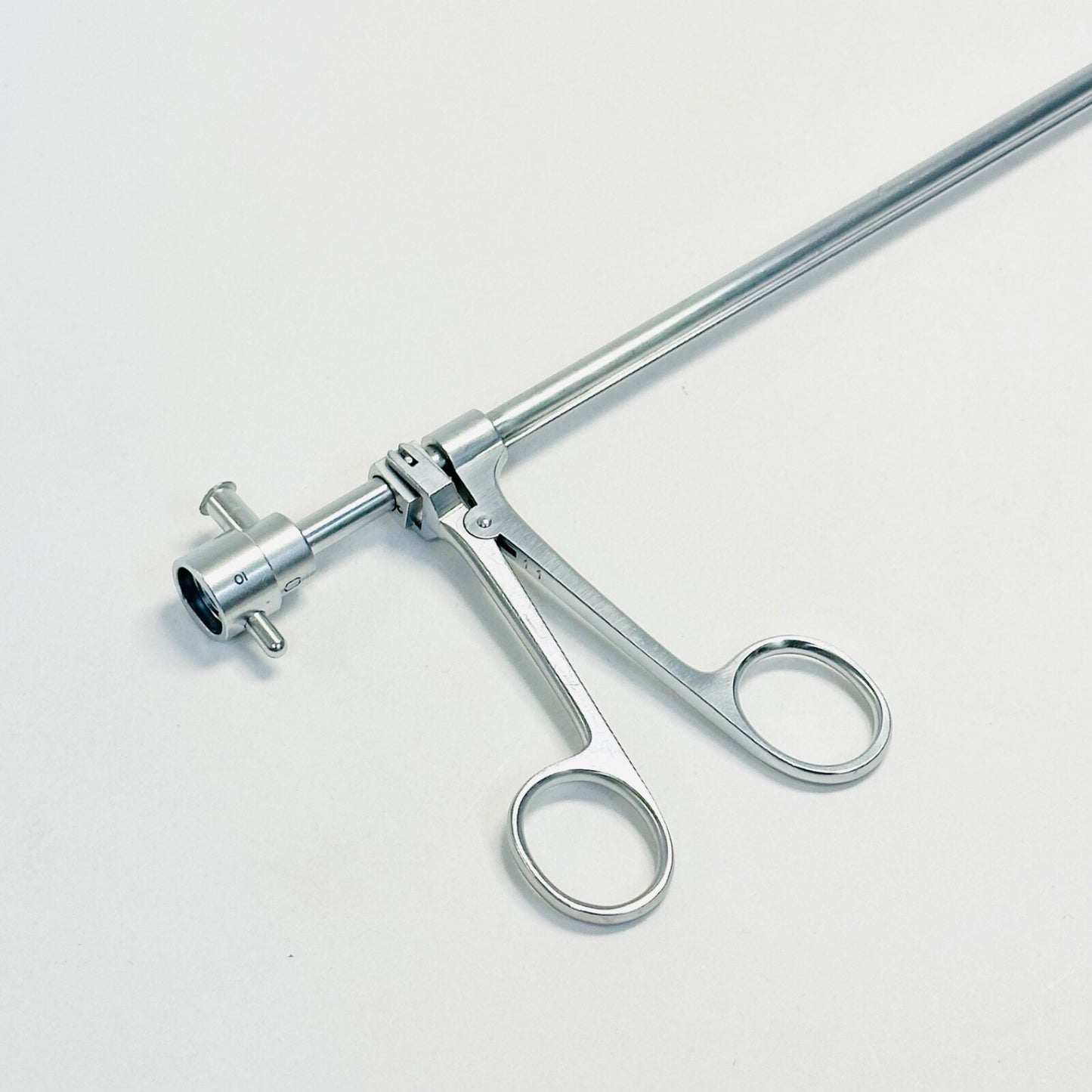 K STORZ 10350U Optical Forceps UNIVERSAL, SERRATED, DA JAWS 46cm, Instrument