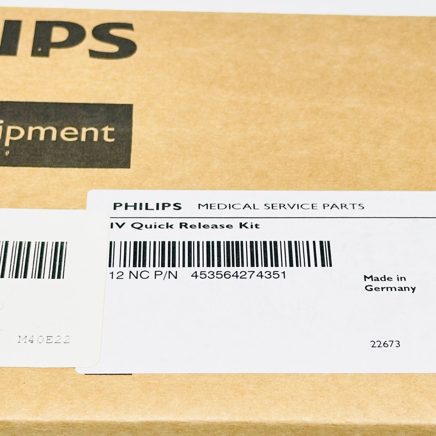 Philips 453564274351 Patient Monitor Quick Release Mount Base Bracket