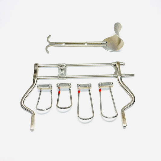 GRIESHABER 2-693-795 Balfour Abdominal Retractor SET W/ BLADES