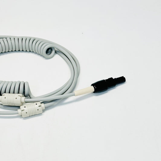 ECAM-GE14-S Coiled Patient Cable FOR GE CAM 14 Module