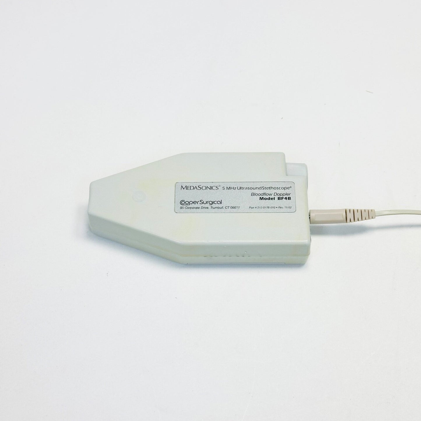 COOPER SURGICAL BF4B MedaSonics 5 MHz doppler as is