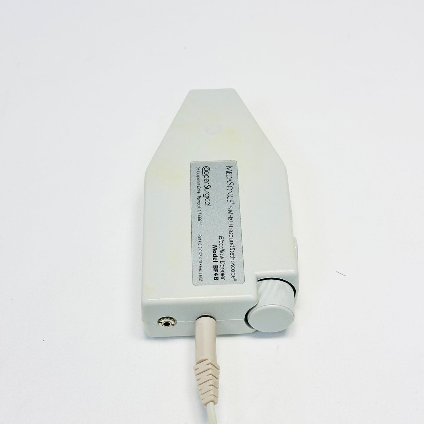 COOPER SURGICAL BF4B MedaSonics 5 MHz doppler as is