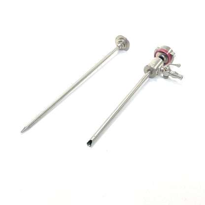 K. STORZ 28130R High Flow Arthroscope Sheath 13.5 cm W/ 28130BT Obturator