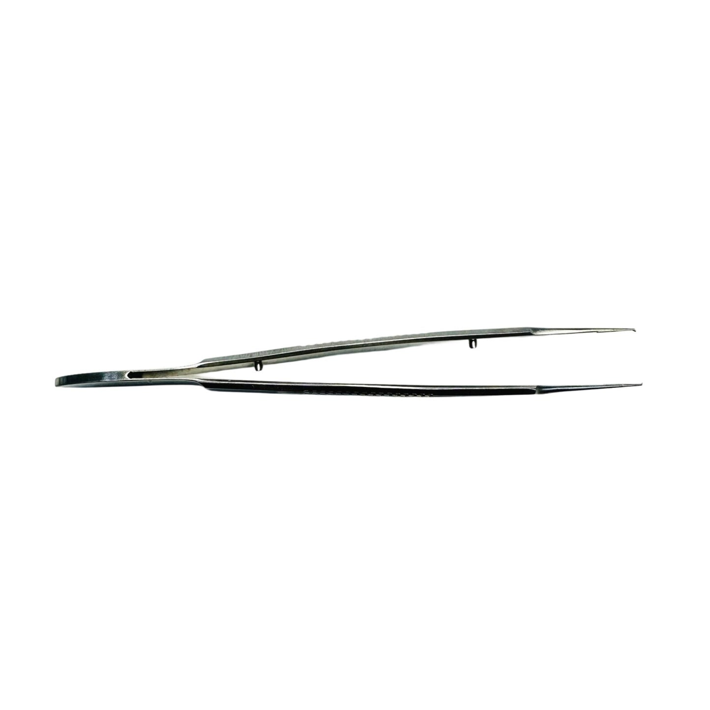 konig MDS431911 Castroviejo Corneal Suturing Forceps, 1 x 2 Teeth, 0.5 mm