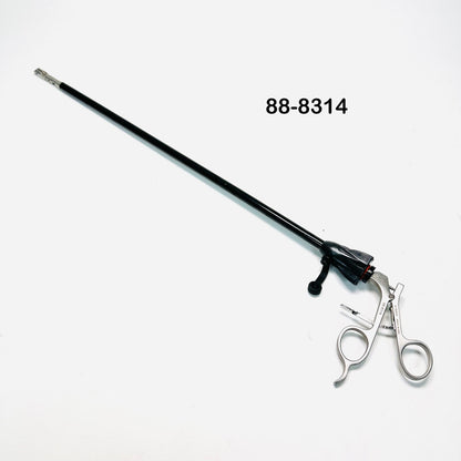 Snowden-Pencer 88-8314 Angled Circle Grasper, 45cm, 10mm, Ratcheted Instrument