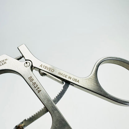 Snowden-Pencer 88-8314 Angled Circle Grasper, 45cm, 10mm, Ratcheted Instrument