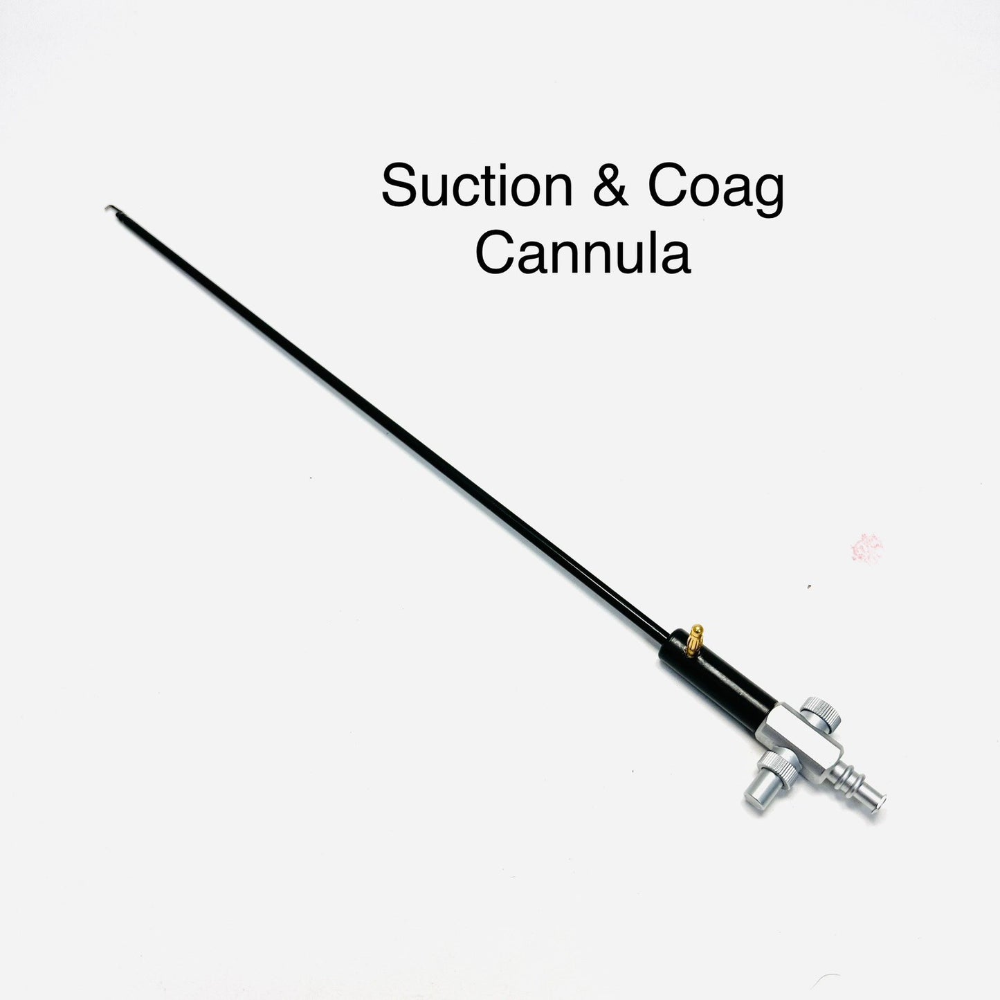 Suction / Irrigation & Coag Right Angled Hook with Electrode Lap.  Instrument