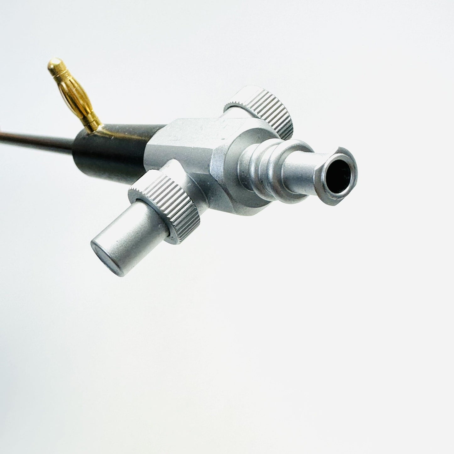 Suction / Irrigation & Coag Right Angled Hook with Electrode Lap.  Instrument