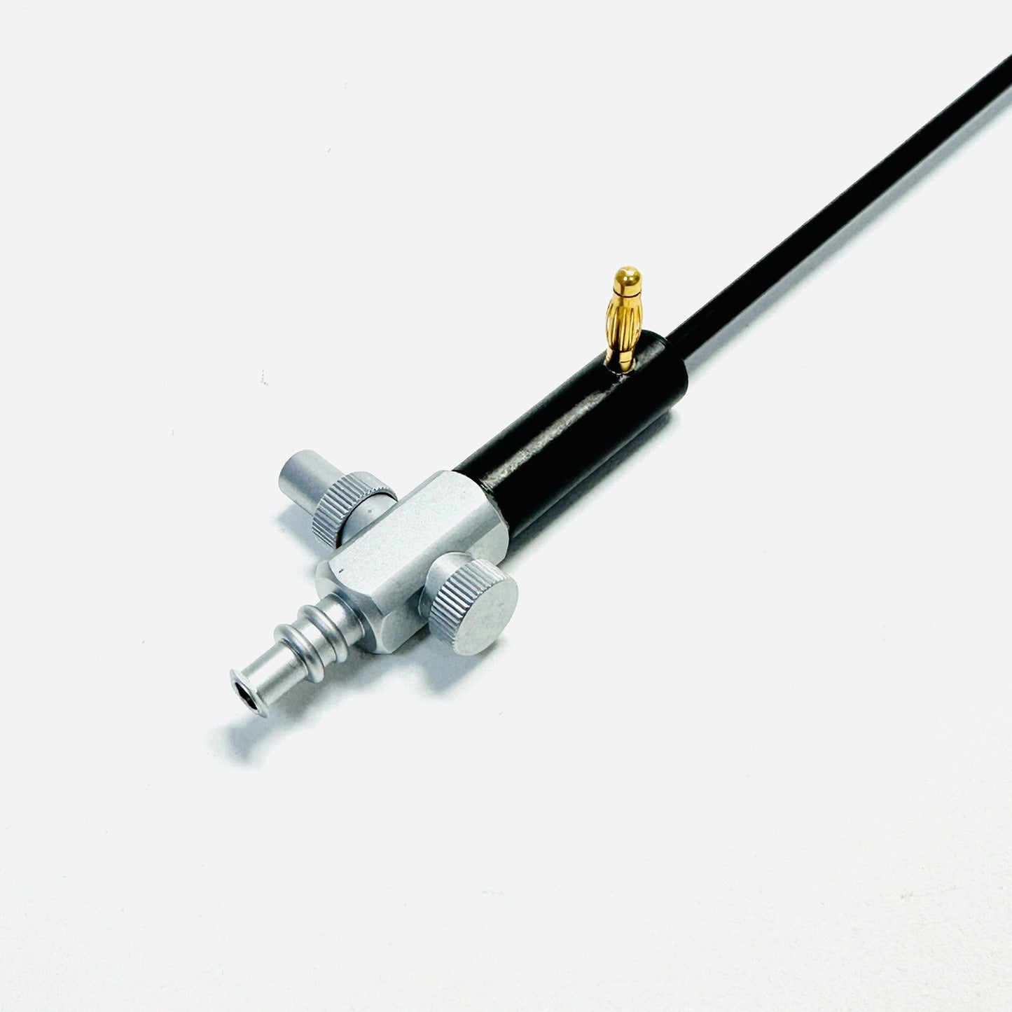 Suction / Irrigation & Coag Right Angled Hook with Electrode Lap.  Instrument