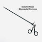 Dolphin Nose Monopolar Dissecting Forceps W/ Metal Handle 16 inch Overall Length