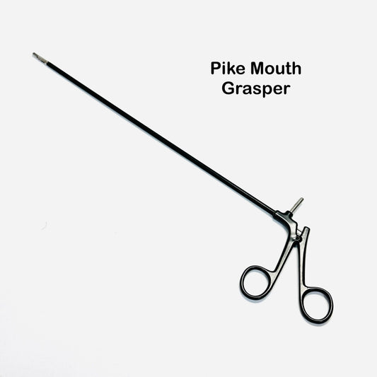 Pike Mouth Grasper Forceps Monopolar, Metal Handle 16 In O. Length Reusable