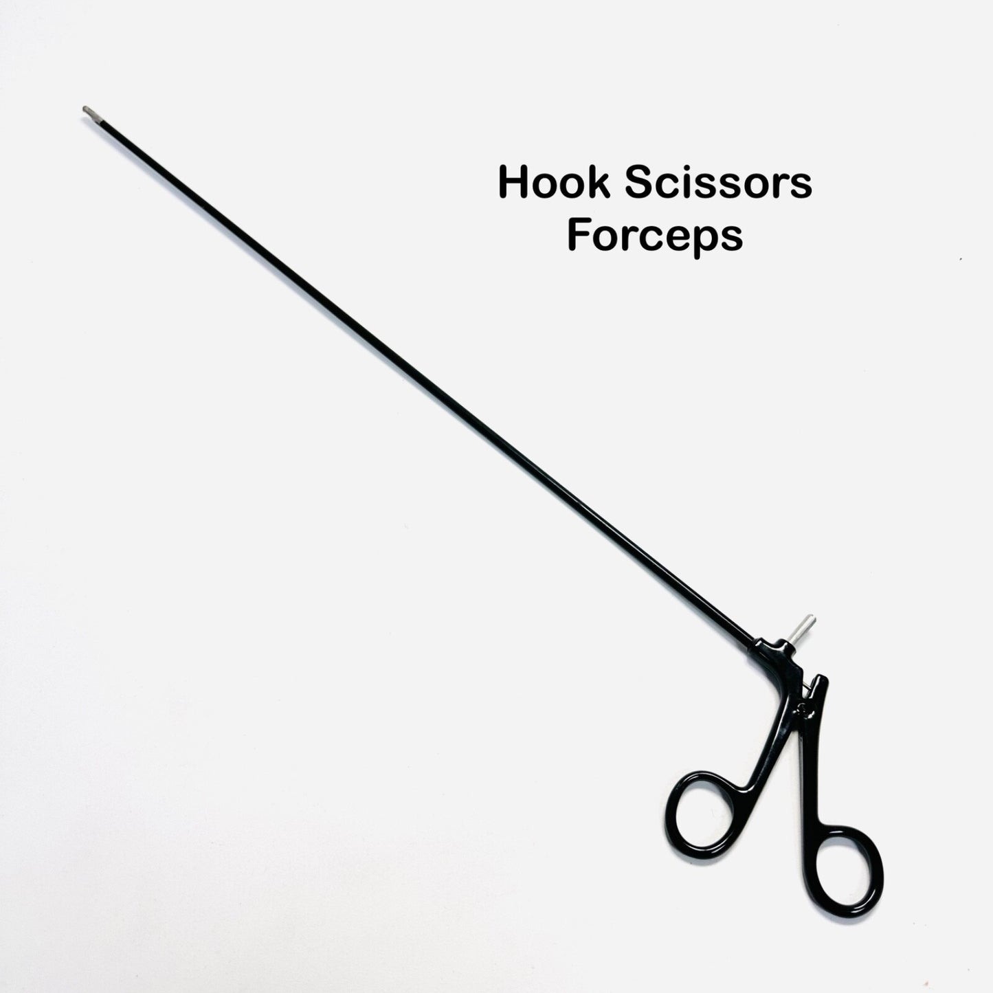 Hook Scissors Forceps Monopolar, Metal Handle 21 In O. Length Reusable