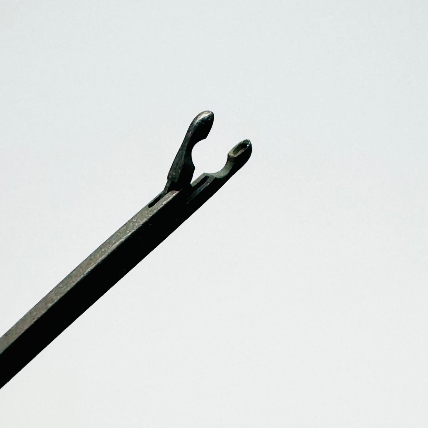 Richards 23-0104 Shea Cupped Forceps, Straight, Ebony Instrument